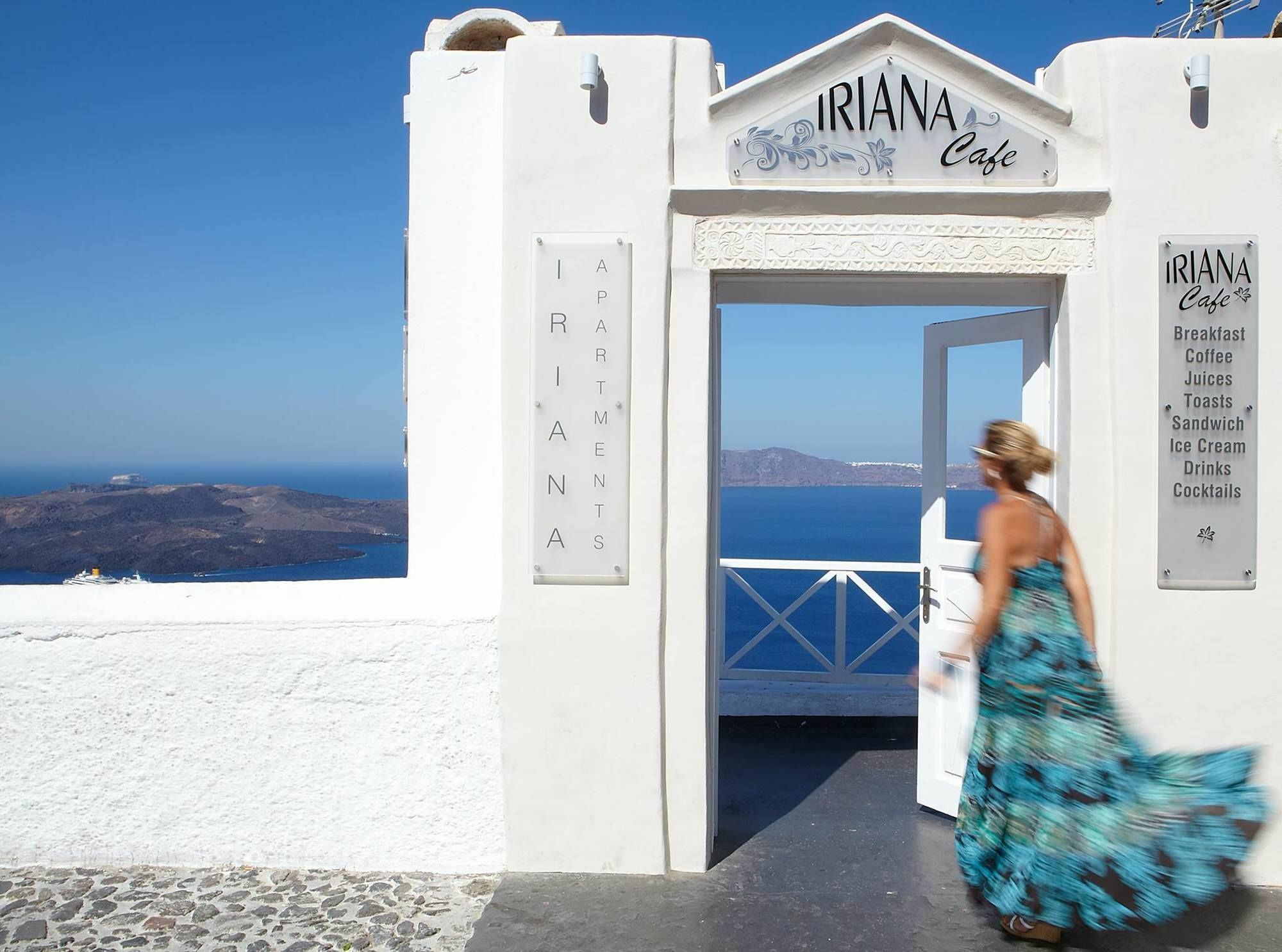 Iriana Suites Fira  Exteriör bild
